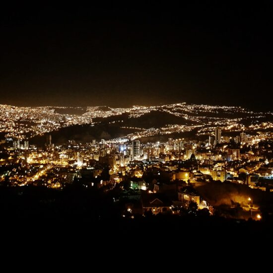 Bolivia-La-Paz-Night